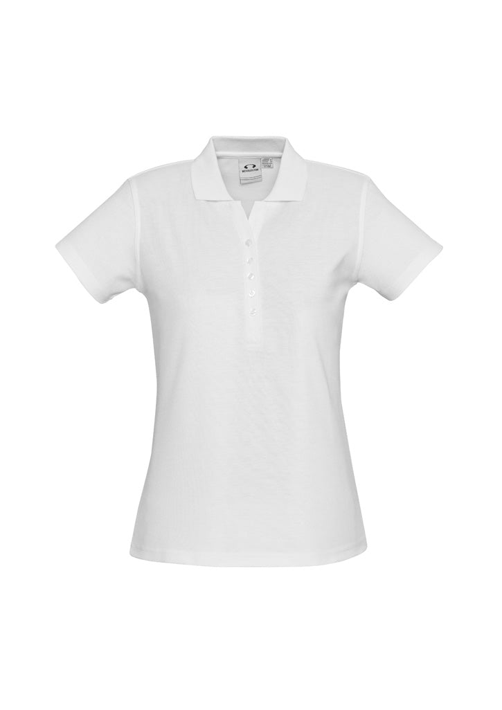 P400LS - Womens Crew Short Sleeve Polo - UNBRANDED