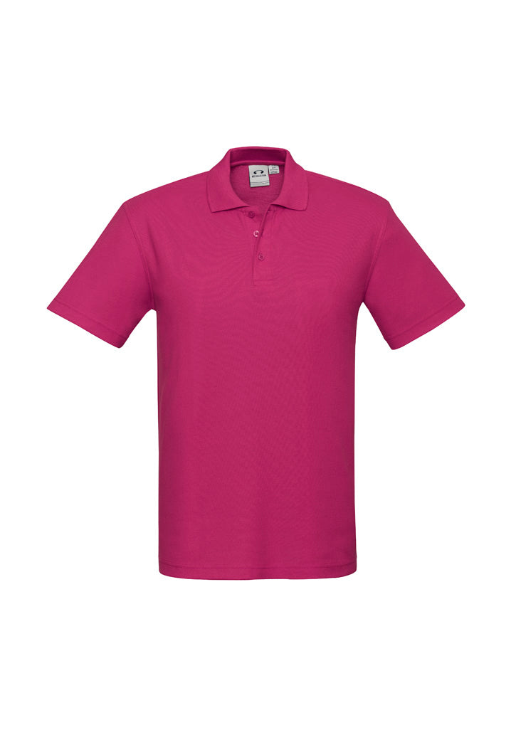P400MS - Mens Crew Short Sleeve Polo - UNBRANDED