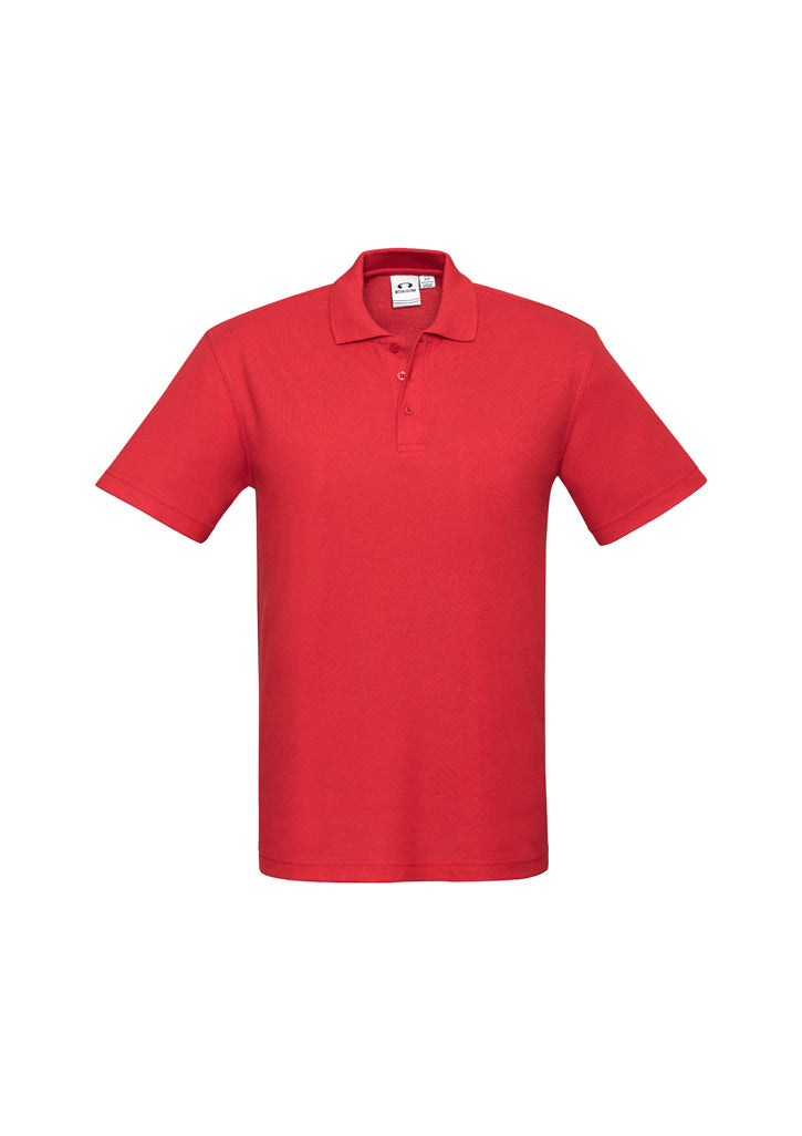 P400MS - Mens Crew Short Sleeve Polo - UNBRANDED