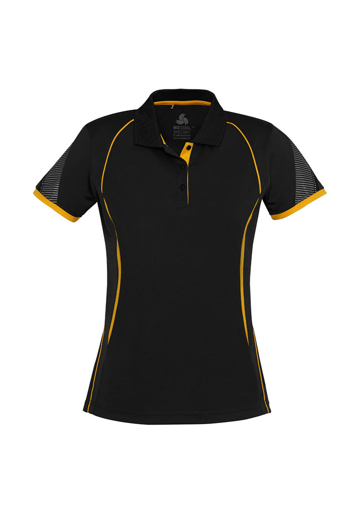 P405LS - Womens Razor Short Sleeve Polo - UNBRANDED