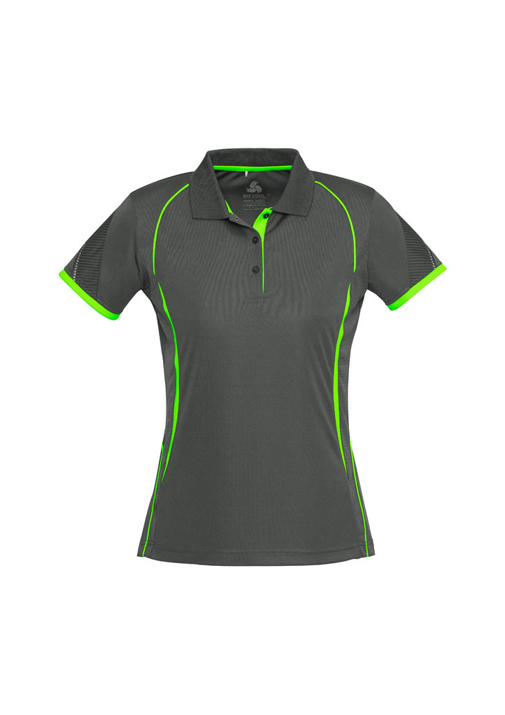 P405LS - Womens Razor Short Sleeve Polo - UNBRANDED