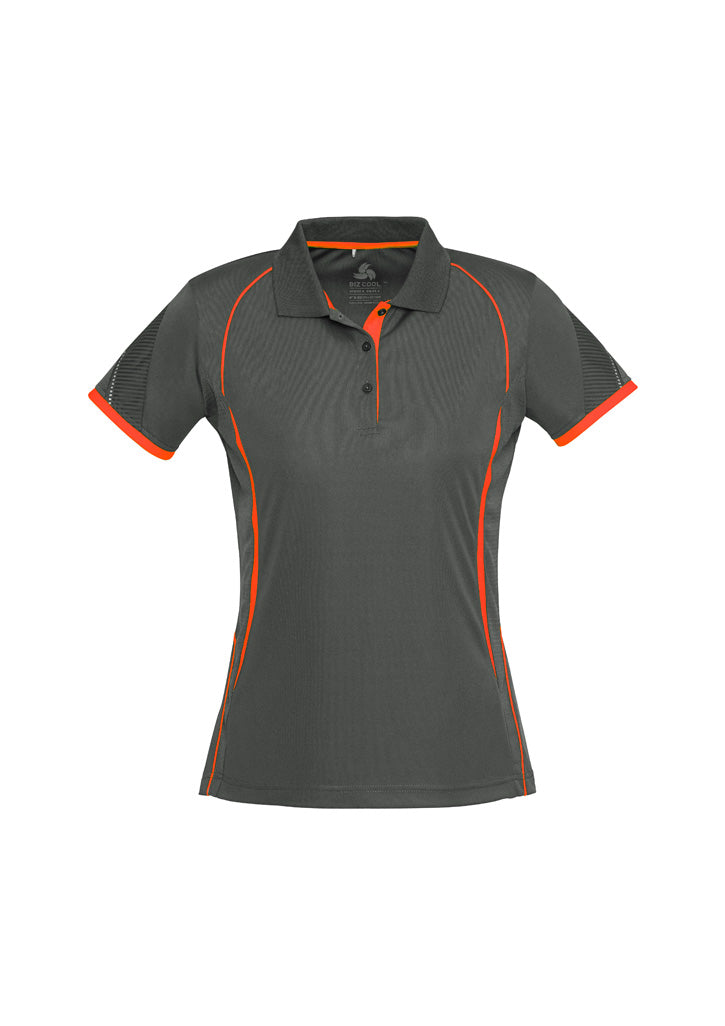 P405LS - Womens Razor Short Sleeve Polo - UNBRANDED