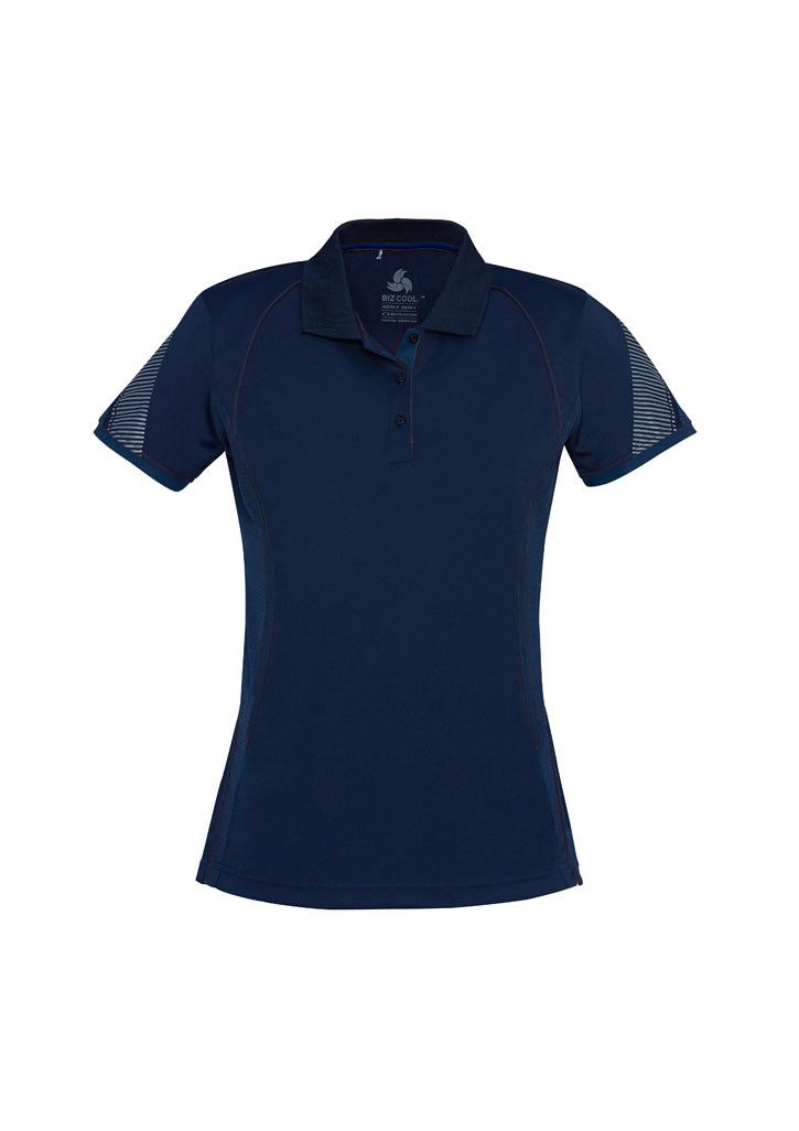 P405LS - Womens Razor Short Sleeve Polo - UNBRANDED
