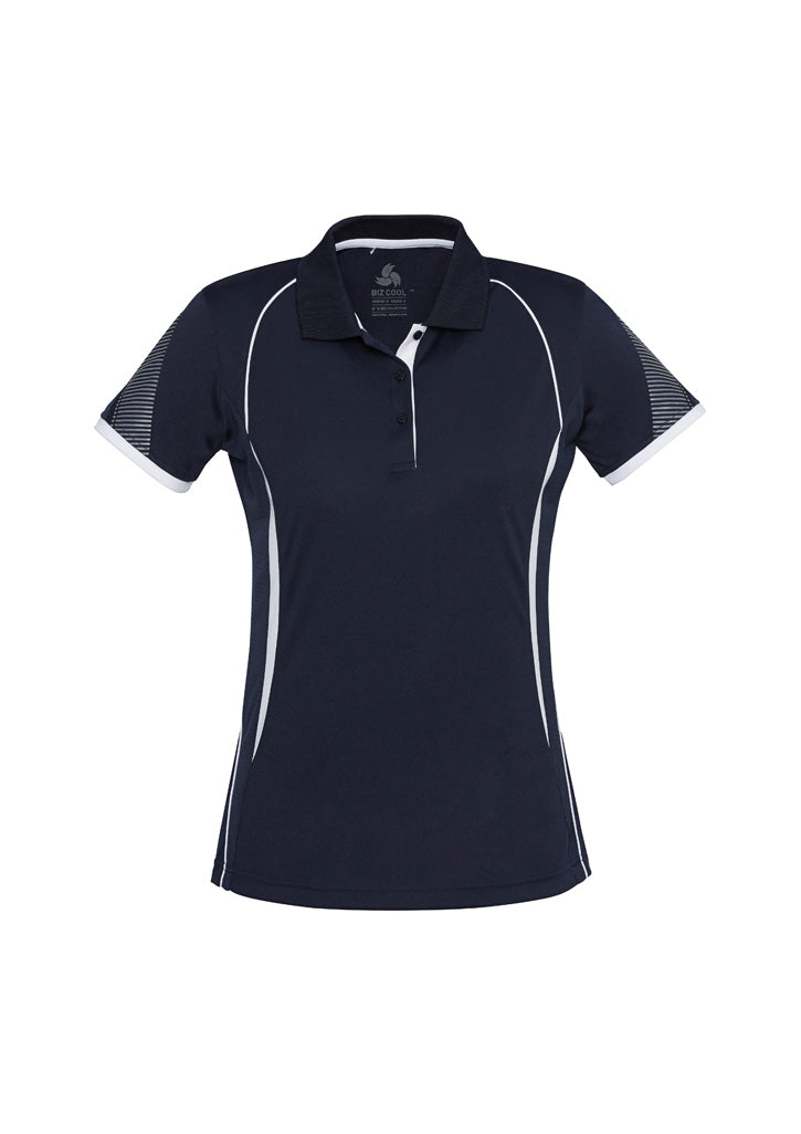P405LS - Womens Razor Short Sleeve Polo - UNBRANDED
