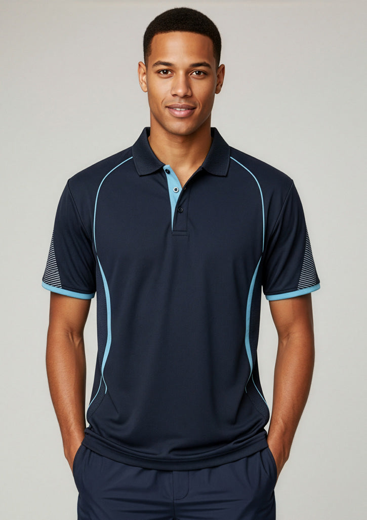 P405MS - Mens Razor Short Sleeve Polo - UNBRANDED