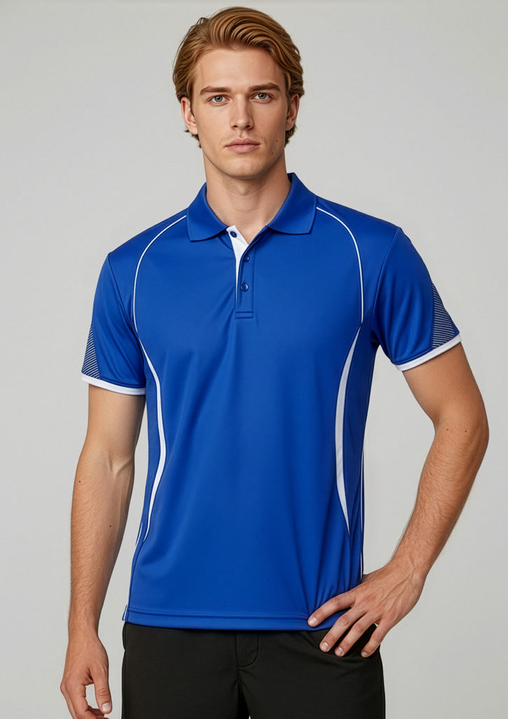 P405MS - Mens Razor Short Sleeve Polo - UNBRANDED