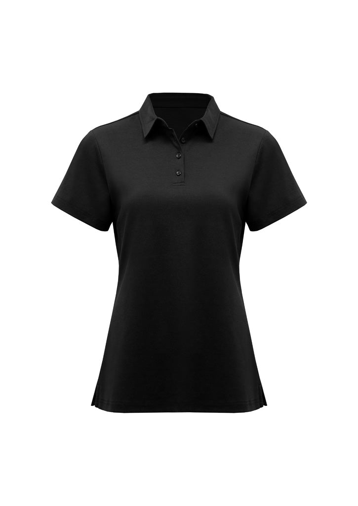 P515LS - Womens Lotus Short Sleeve Polo - UNBRANDED