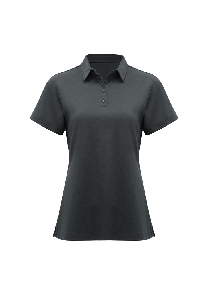 P515LS - Womens Lotus Short Sleeve Polo - UNBRANDED