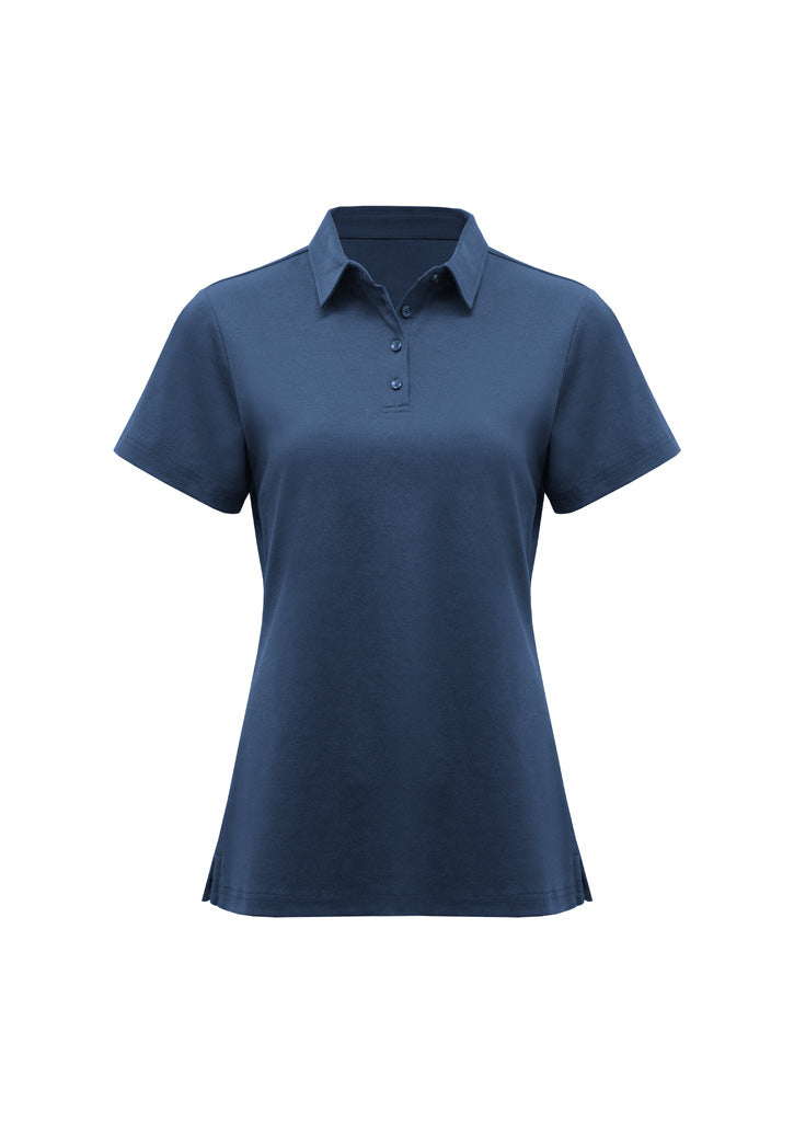 P515LS - Womens Lotus Short Sleeve Polo - UNBRANDED