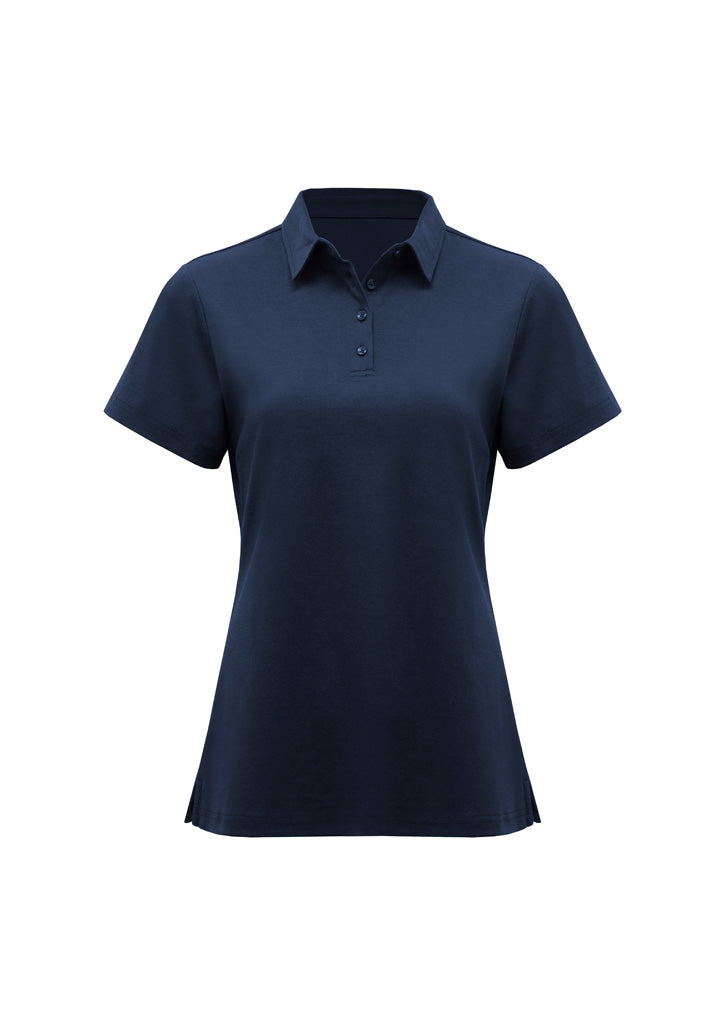 P515LS - Womens Lotus Short Sleeve Polo - UNBRANDED
