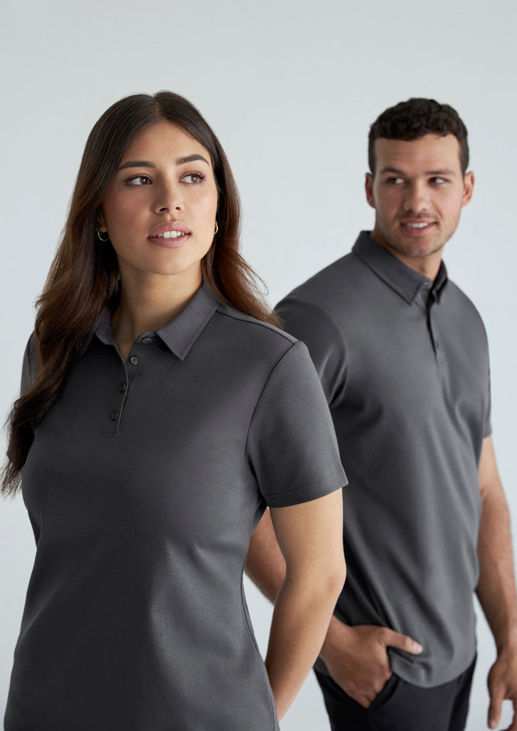 P515MS - Mens Lotus Short Sleeve Polo - UNBRANDED