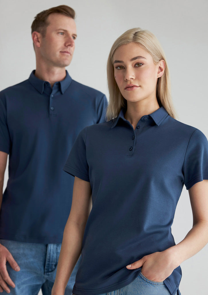 P515MS - Mens Lotus Short Sleeve Polo - UNBRANDED