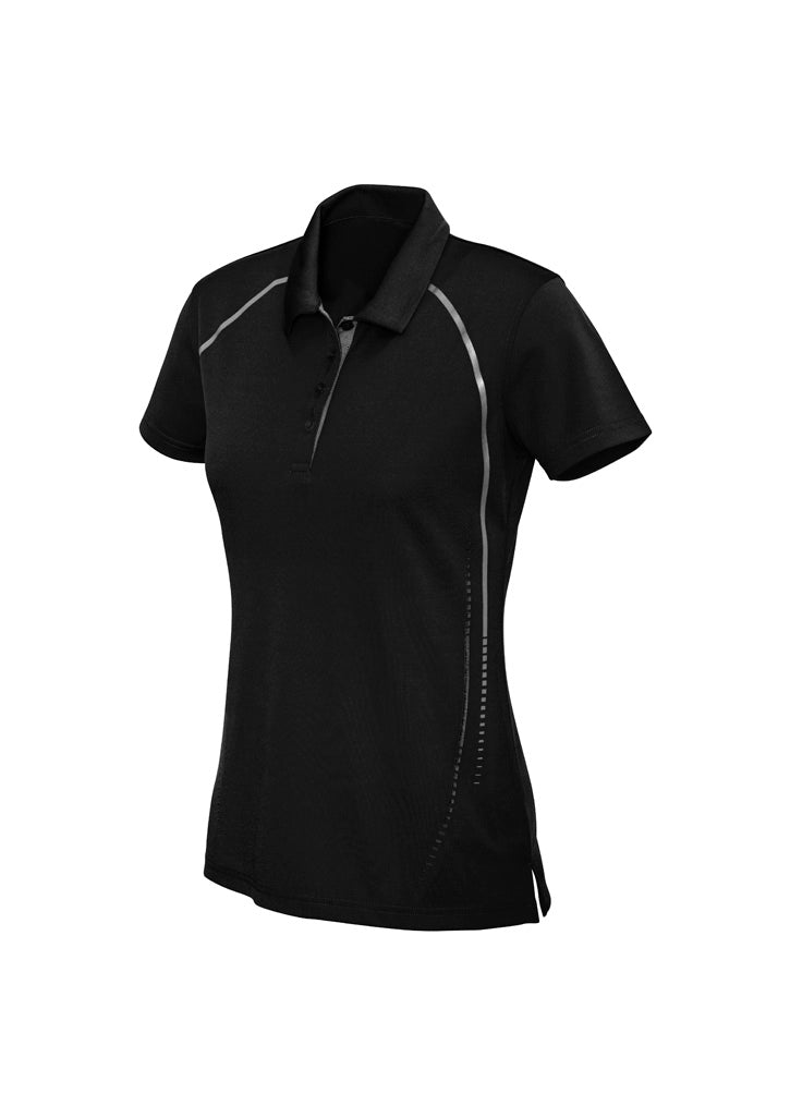 P604LS - Womens Cyber Short Sleeve Polo - UNBRANDED