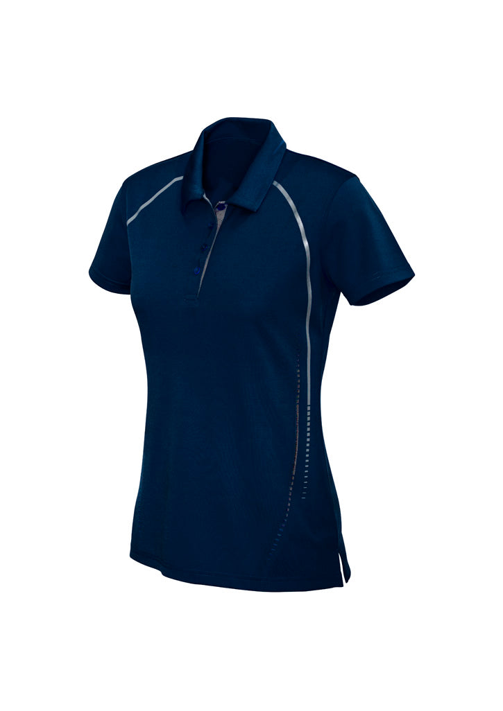 P604LS - Womens Cyber Short Sleeve Polo - UNBRANDED