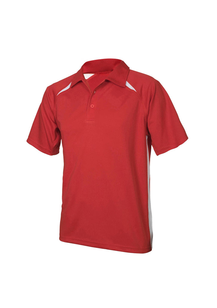 P7700B - Kids Splice Short Sleeve Polo - UNBRANDED