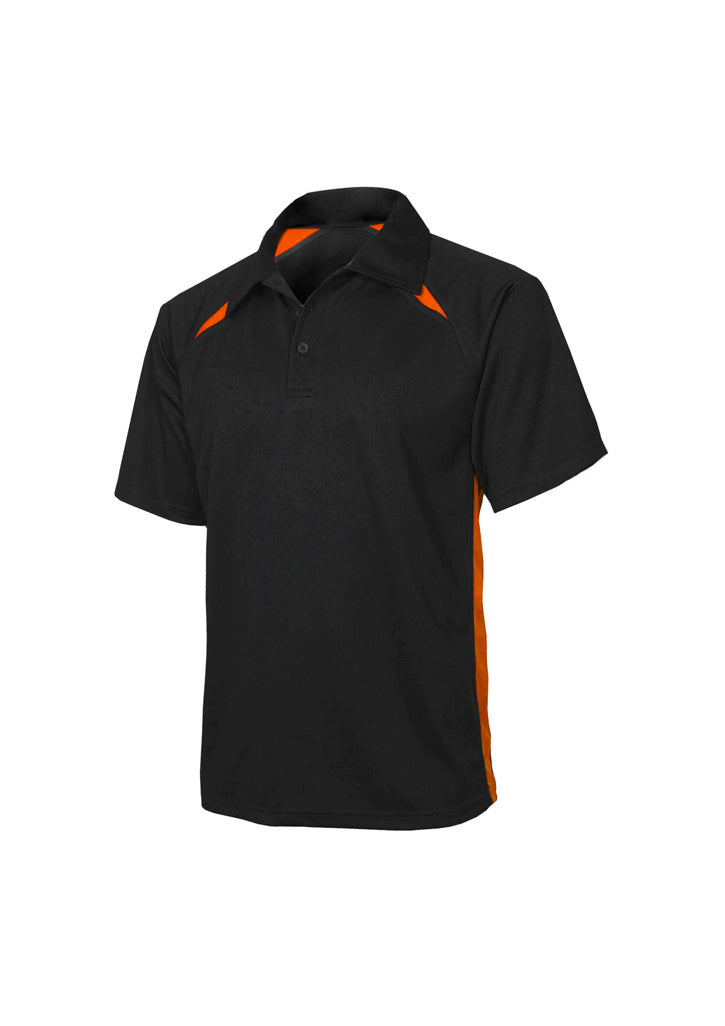 P7700 - Mens Splice Short Sleeve Polo - UNBRANDED
