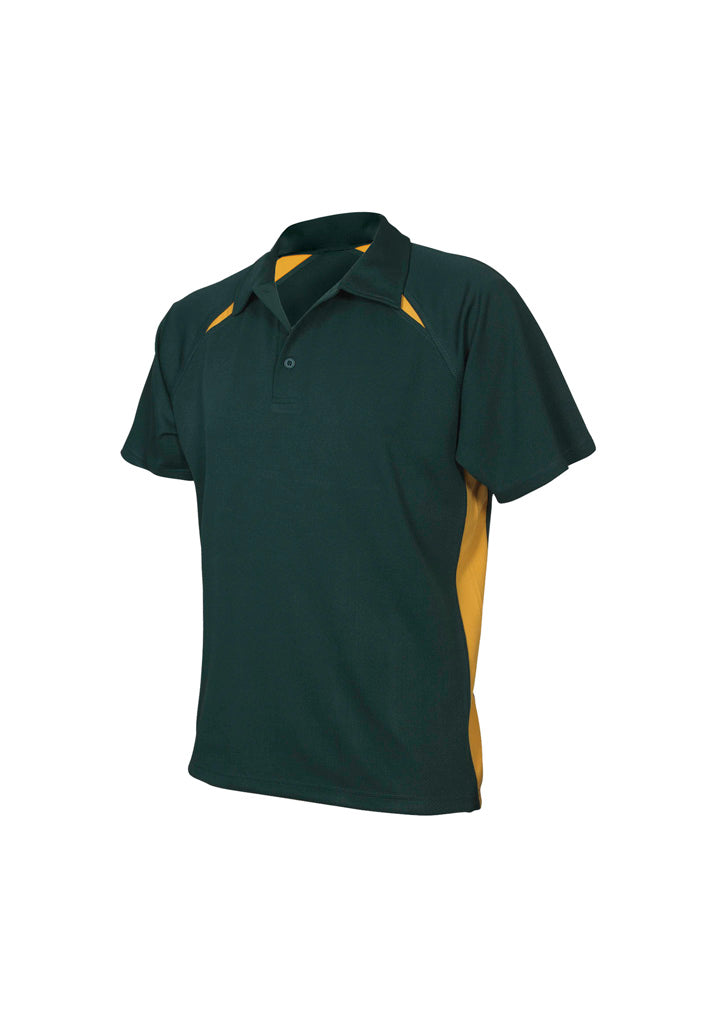 P7700 - Mens Splice Short Sleeve Polo - UNBRANDED