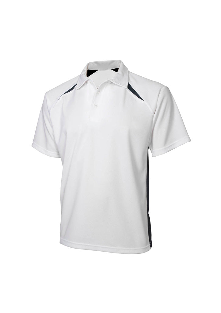 P7700 - Mens Splice Short Sleeve Polo - UNBRANDED