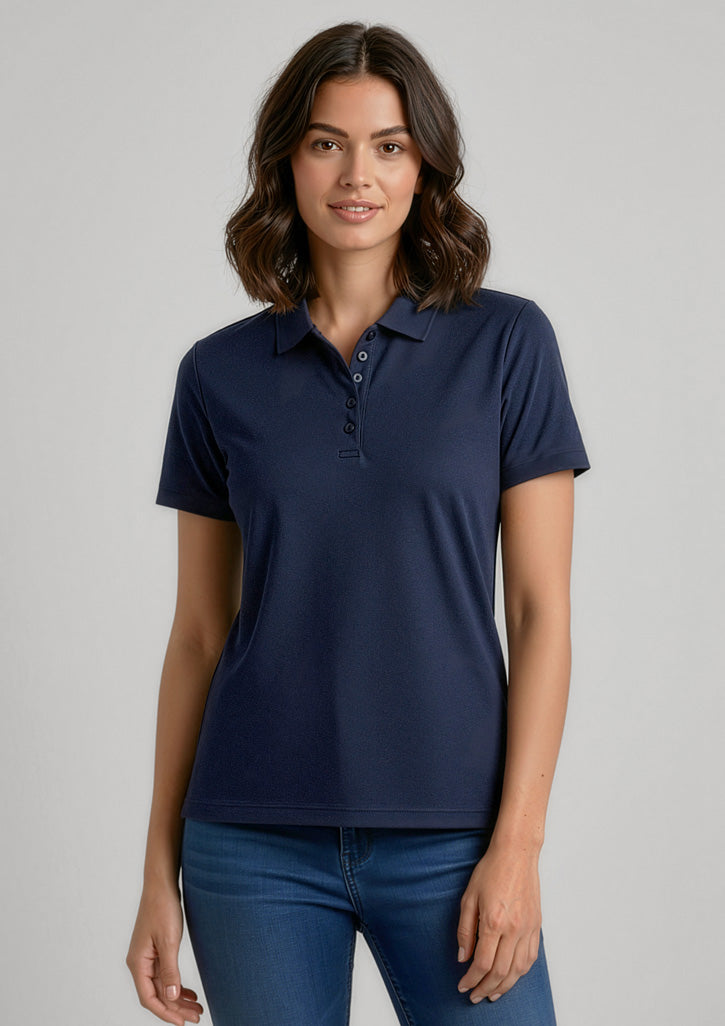 P815LS - Womens Aero Short Sleeve Polo - UNBRANDED