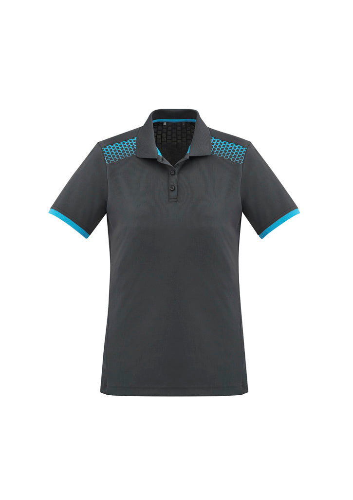 P900LS - Womens Galaxy Short Sleeve Polo - UNBRANDED