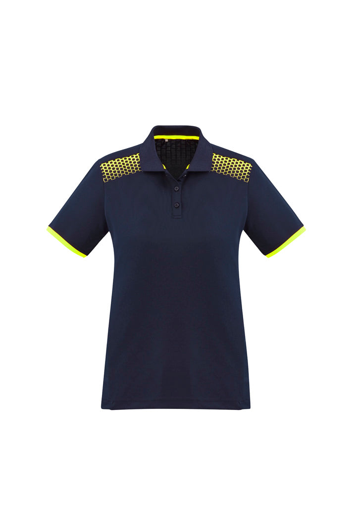 P900LS - Womens Galaxy Short Sleeve Polo - UNBRANDED