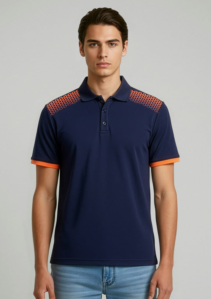 P900MS - Mens Galaxy Short Sleeve Polo - UNBRANDED