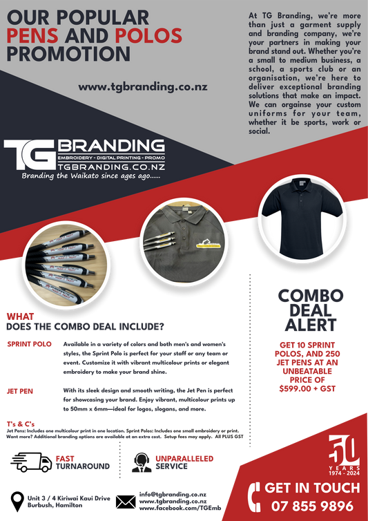 Pens and Polos bundle SPECIAL