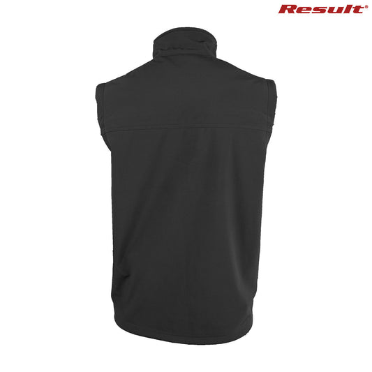 R014X - R014M Result Adults Classic Softshell Vest - UNBRANDED
