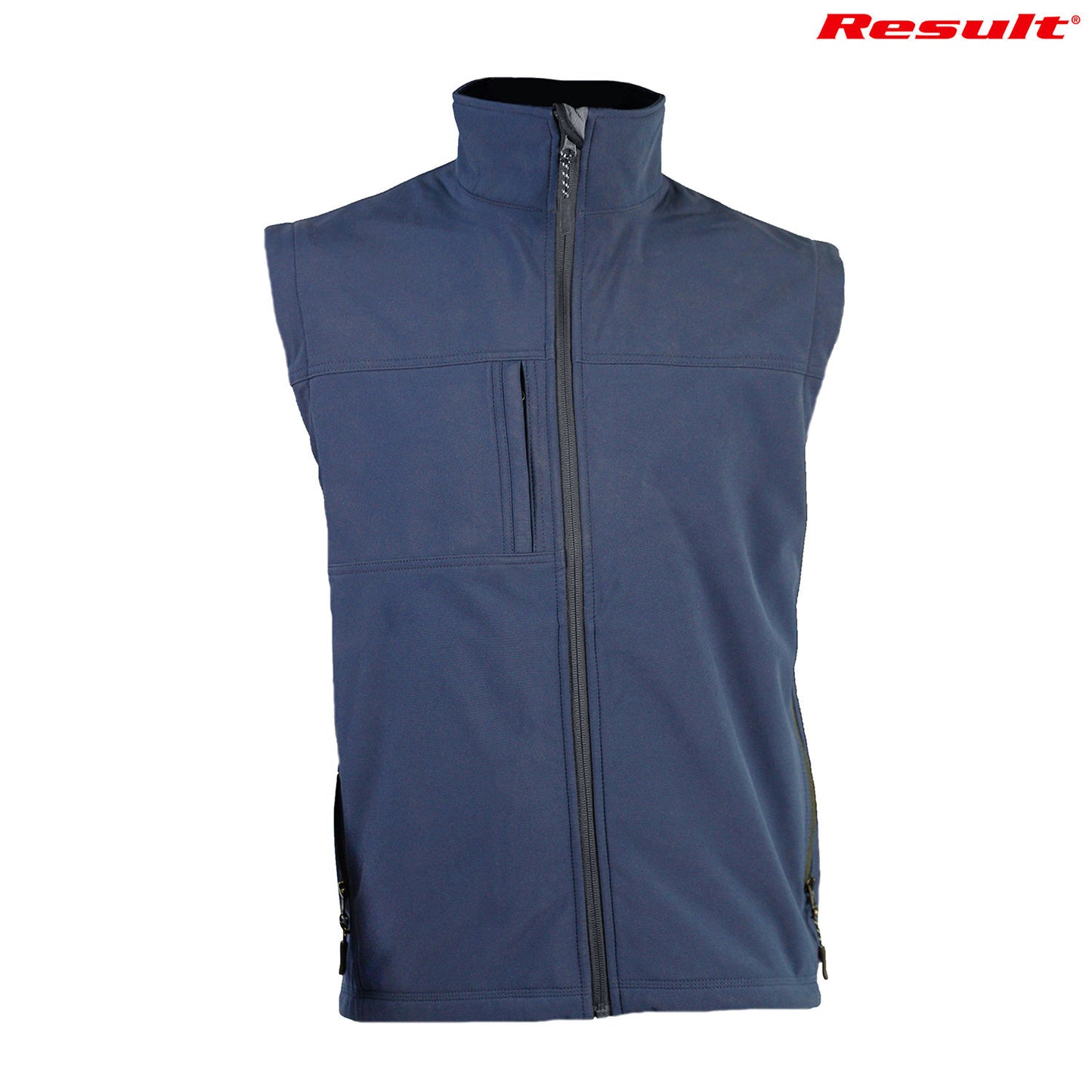 R014X - R014M Result Adults Classic Softshell Vest - UNBRANDED