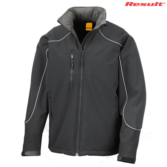 R118X - R118X Result Adult Ice Fell Hooded Softshell Jacket - UNBRANDED
