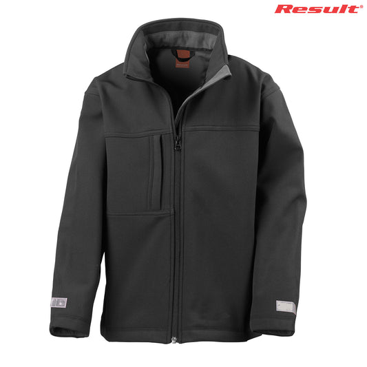 R121B - R121B Result Youth Classic Softshell Jacket - UNBRANDED
