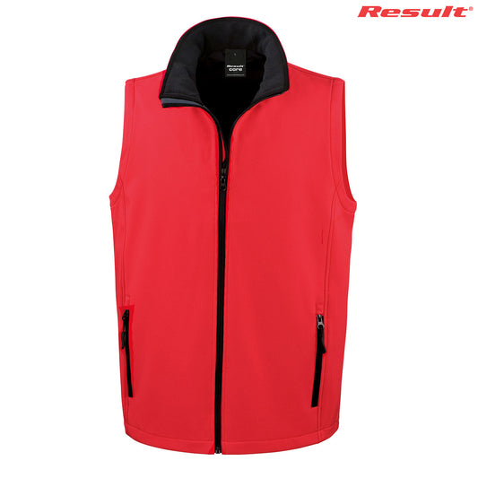 R232M - R232M Result Adult Printable Softshell Vest - UNBRANDED