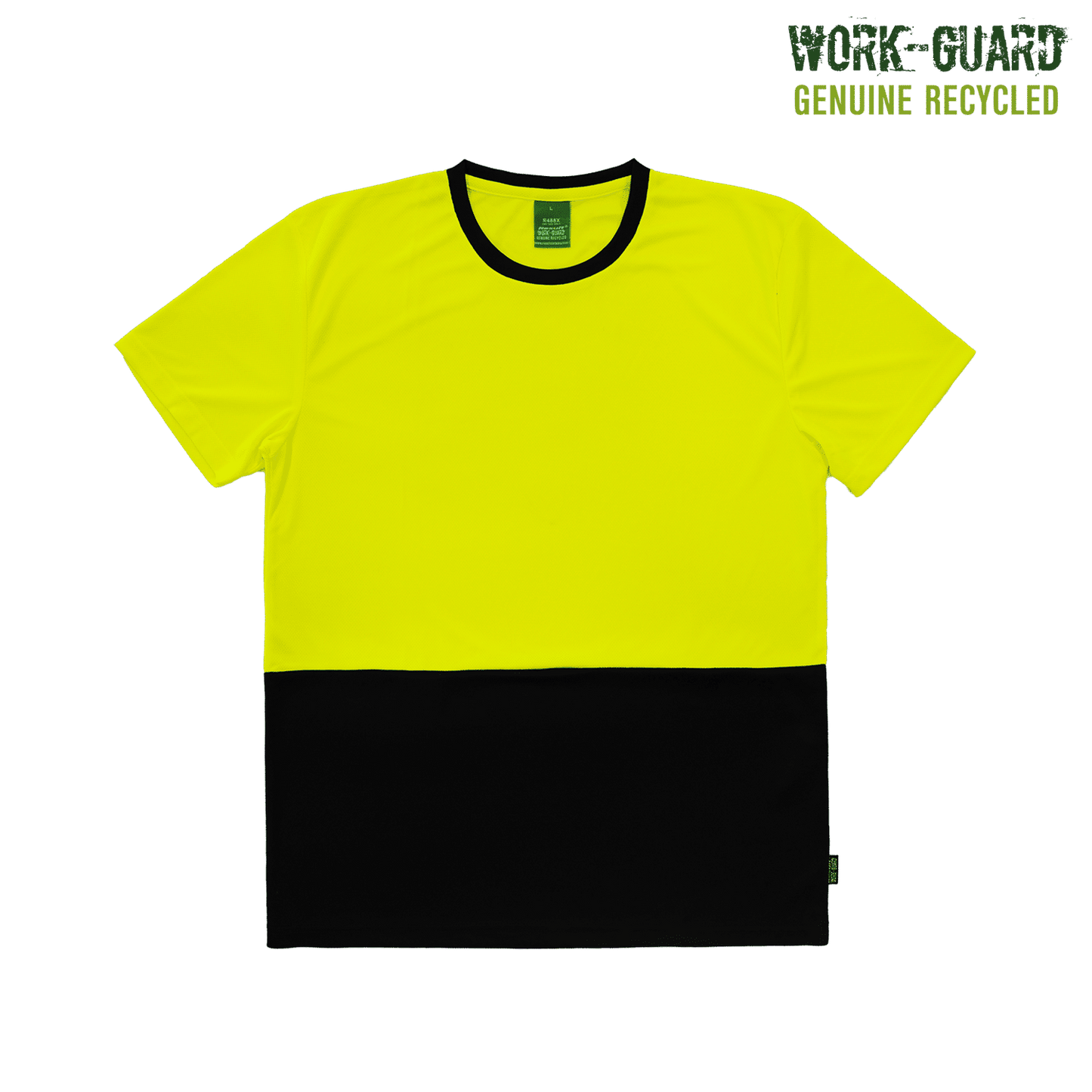 R488X - R488X Workguard Recycled Hi Vis Tee - UNBRANDED