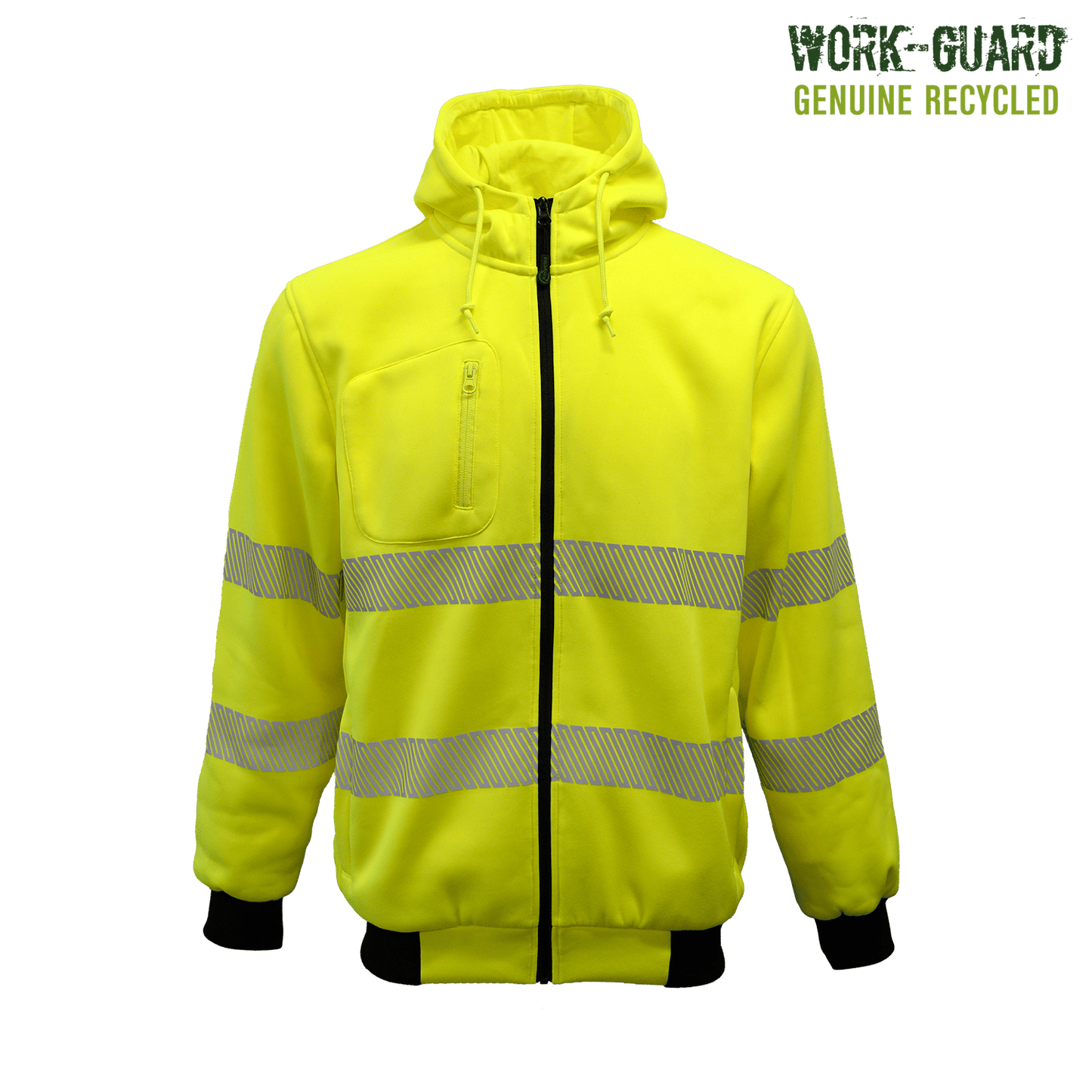 R503X - R503X Workguard Recycled PET Zipped D/N Hoody - UNBRANDED
