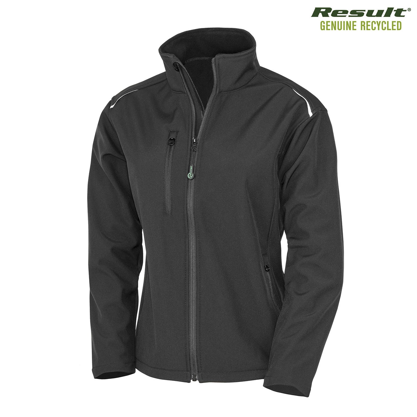 R900F - R900F Result Recycled PET Ladies Soft Shell - UNBRANDED