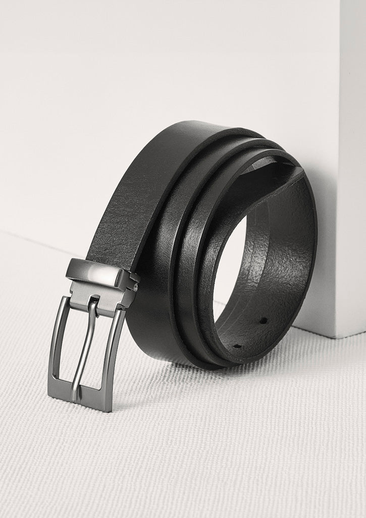 RA572M - Mens Leather Belt - UNBRANDED