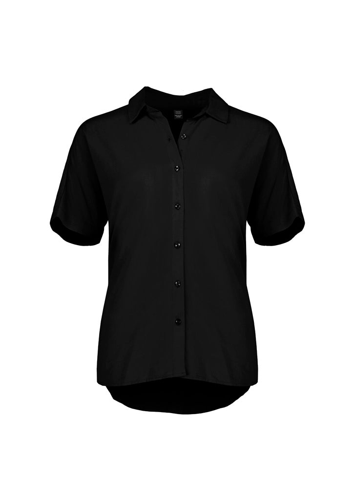 RB365L - Womens Dahlia Short Sleeve Blouse - UNBRANDED