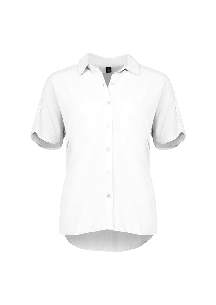 RB365L - Womens Dahlia Short Sleeve Blouse - UNBRANDED