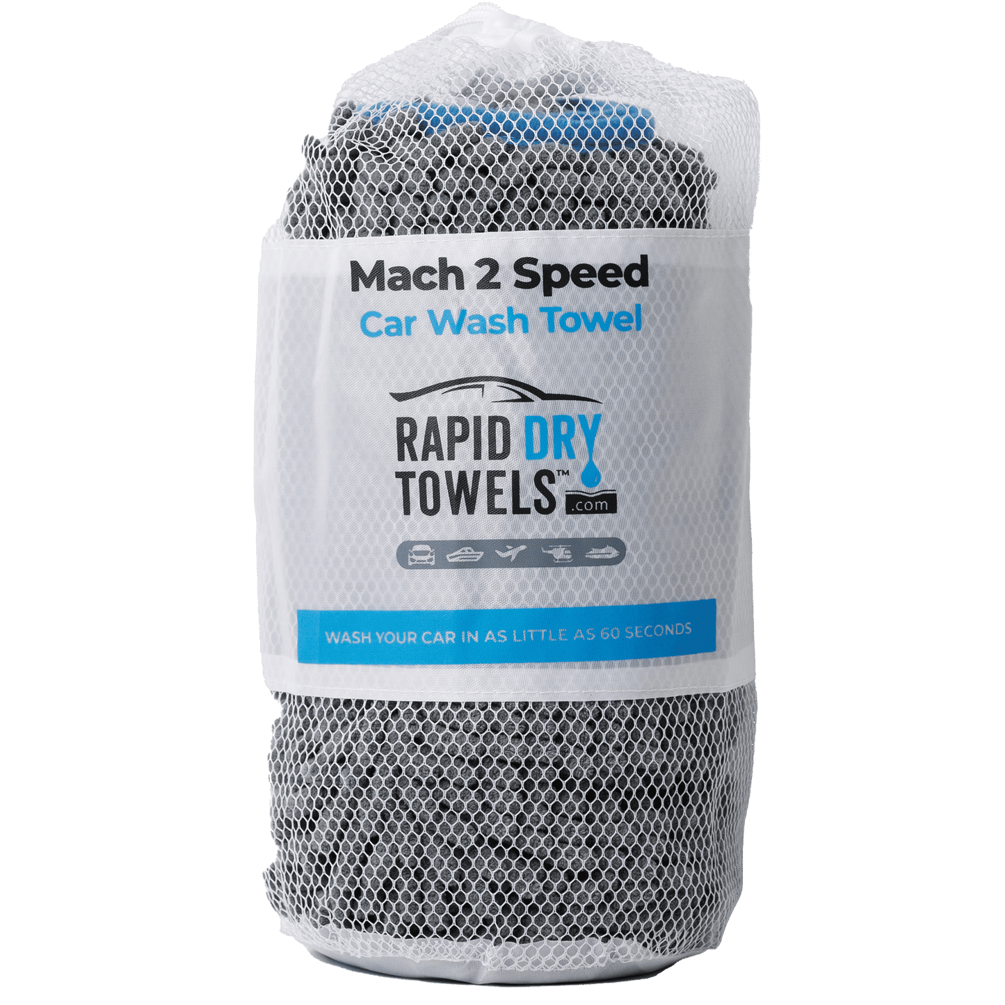 RDTMAC - Rapid Dry The Mach 2 Speed Car Wash Towel (30x59cm) - UNBRANDED