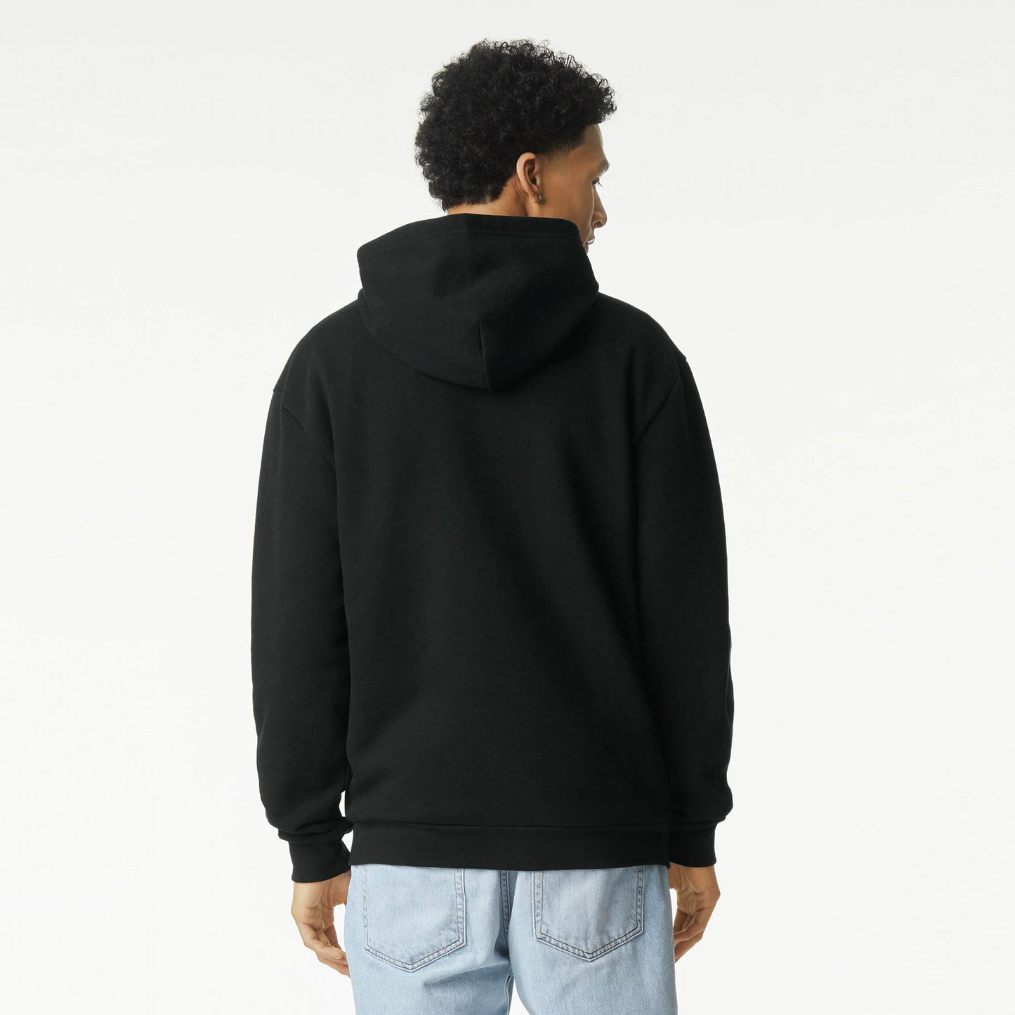 RF497 - RF497 American Apparel Reflex Fleece Unisex Full Zip Hooded Sweat - UNBRANDED