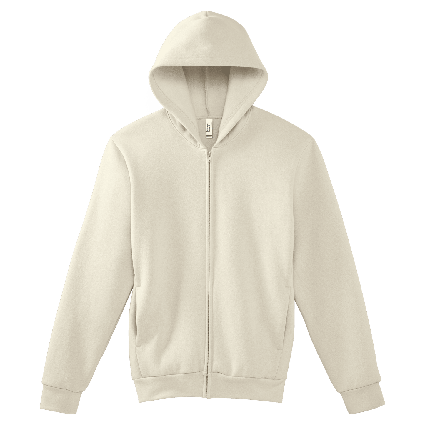 RF497 - RF497 American Apparel Reflex Fleece Unisex Full Zip Hooded Sweat - UNBRANDED