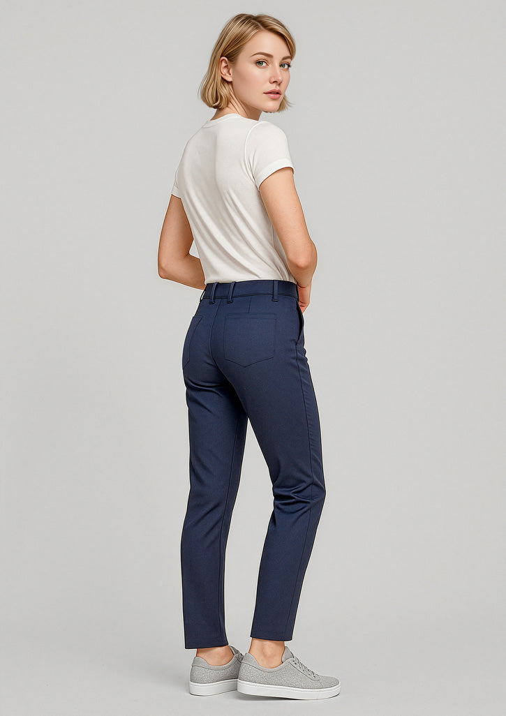RGP263L - Womens Slim Leg Stretch Chino Pant - UNBRANDED