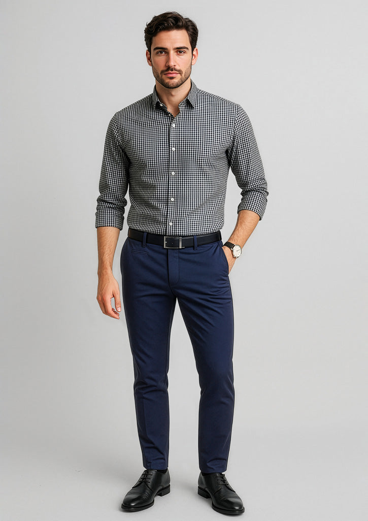 RGP263M - Mens Traveller Tapered Stretch Chino Pant - UNBRANDED
