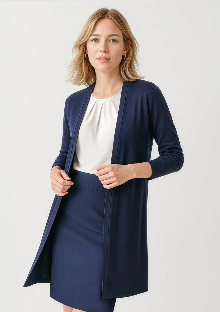 RLC970L - Womens Chelsea Longline Cardigan - UNBRANDED