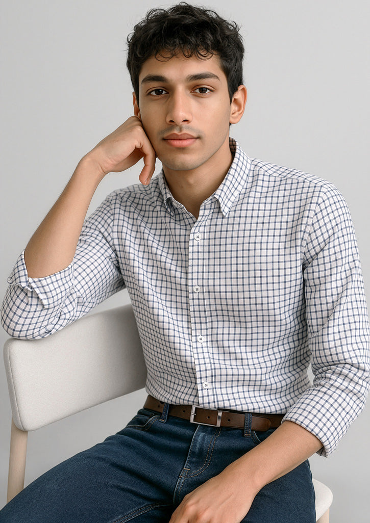 RS070ML - Mens Noah Long Sleeve Shirt - UNBRANDED