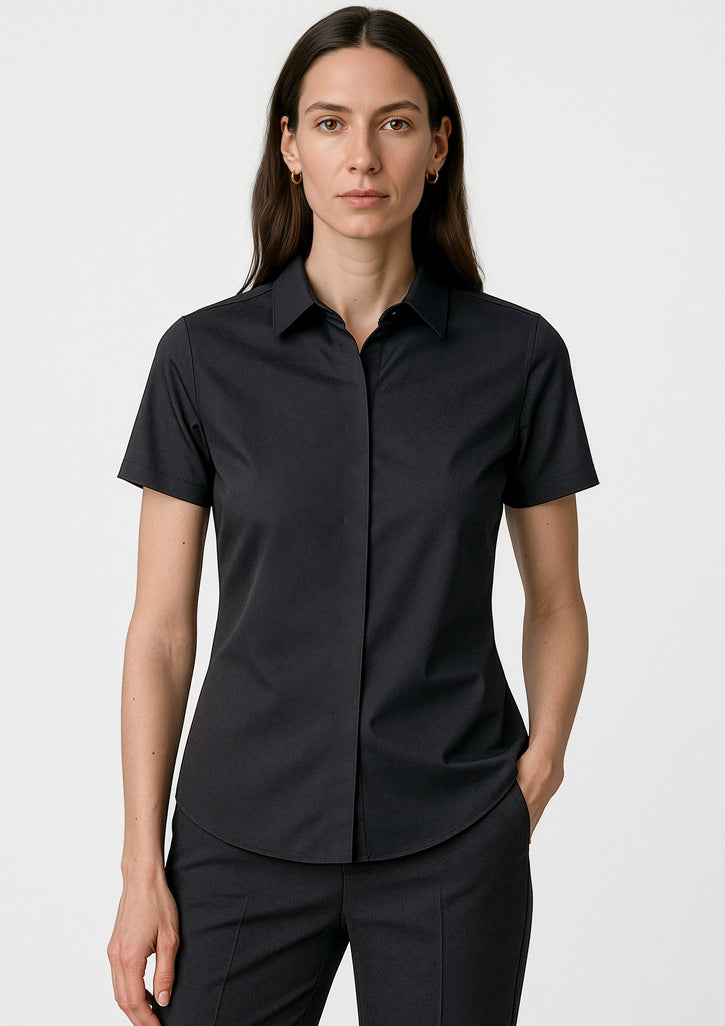 RS968LS - Womens Charlie Short Sleeve Shirt - UNBRANDED