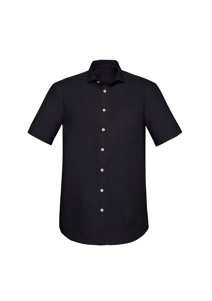 RS968MS - Mens Charlie Classic Fit Short Sleeve Shirt - UNBRANDED