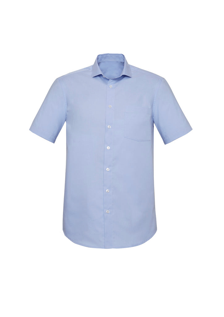 RS968MS - Mens Charlie Classic Fit Short Sleeve Shirt - UNBRANDED