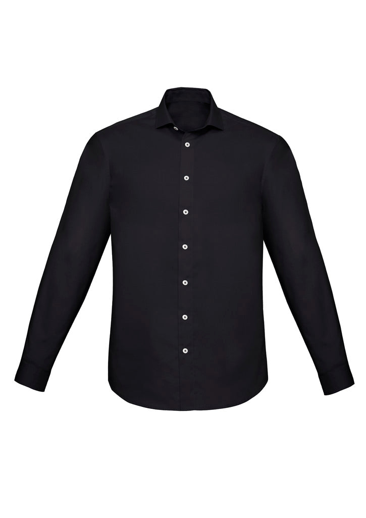 RS969ML - Mens Charlie Slim Fit Long Sleeve Shirt - UNBRANDED