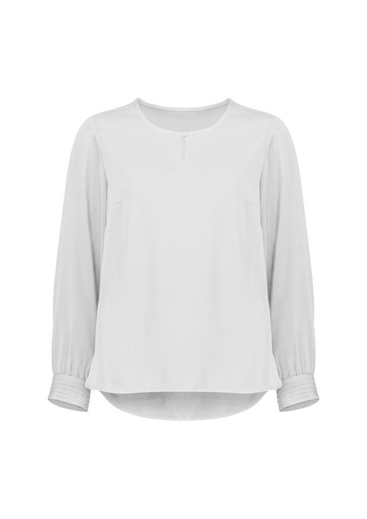 RU569LL - Womens Evelyn Long Sleeve Blouse - UNBRANDED